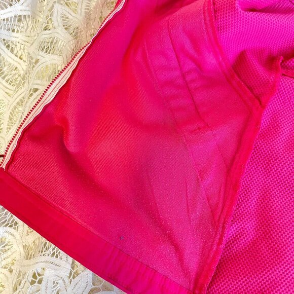 Columbia Omni Tech Pink Zip Rain Jacket Youth Girls - (14/16) Large - Picture 6 of 11